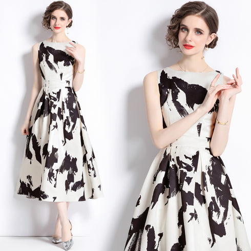 Delicate Splendid Vintage Pretty Women Flared A-Line Formal, Guest, Party Quinceanera Dress